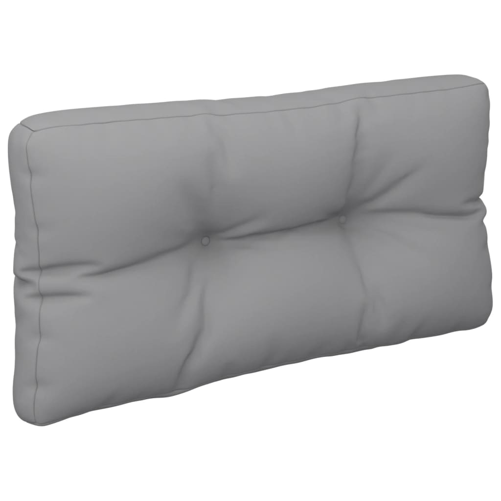 Μαξιλάρι Παλέτας Γκρι 70 x 40 x 12 εκ. Υφασμάτινο - Pakobazaar