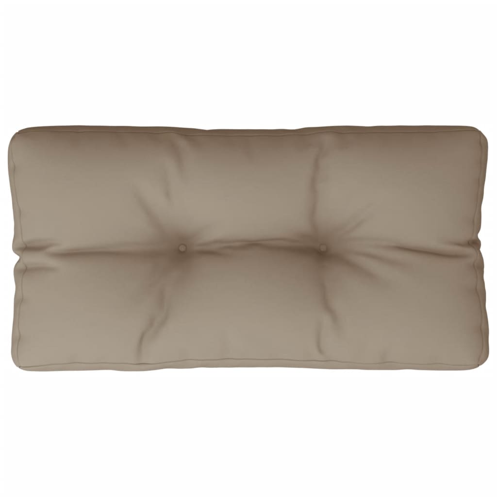 Μαξιλάρι Παλέτας Taupe 70 x 40 x 12 εκ. Υφασμάτινο - Pakobazaar