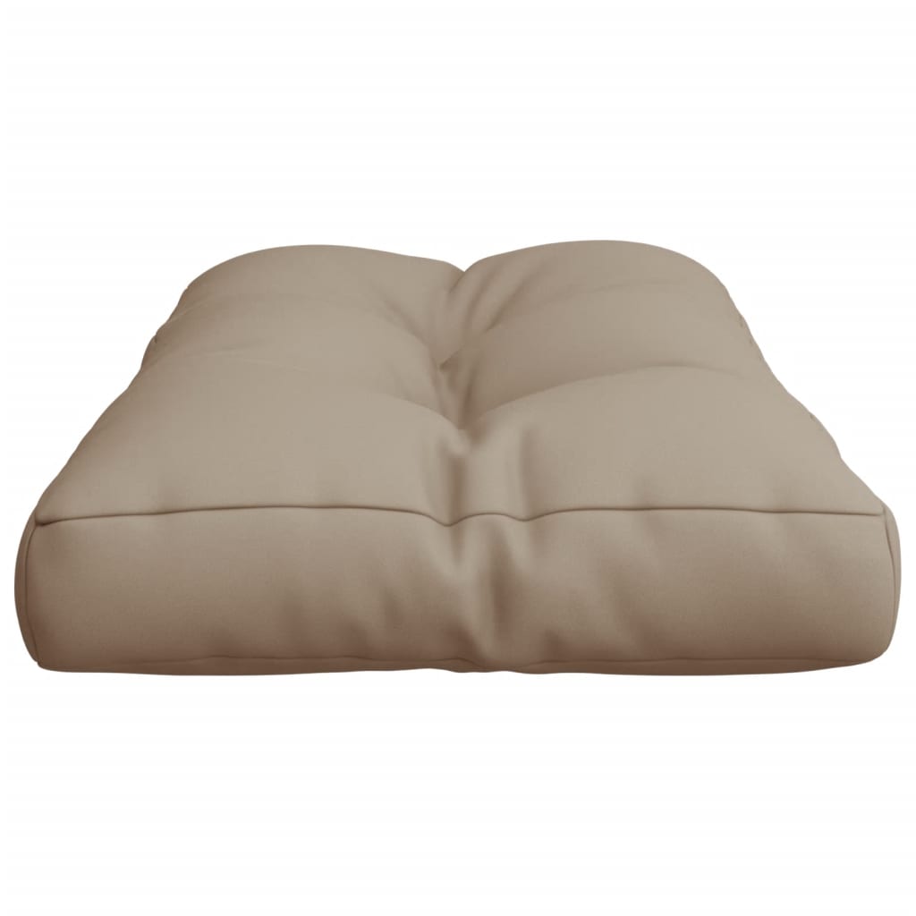 Μαξιλάρι Παλέτας Taupe 80 x 40 x 12 εκ. Υφασμάτινο
