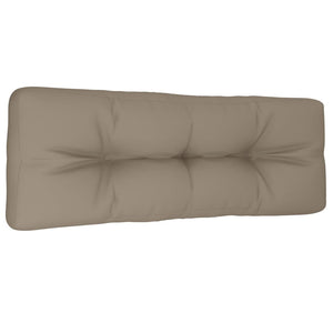 Μαξιλάρι Παλέτας Taupe 120 x 40 x 12 εκ. Υφασμάτινο