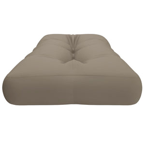 Μαξιλάρι Παλέτας Taupe 120 x 40 x 12 εκ. Υφασμάτινο