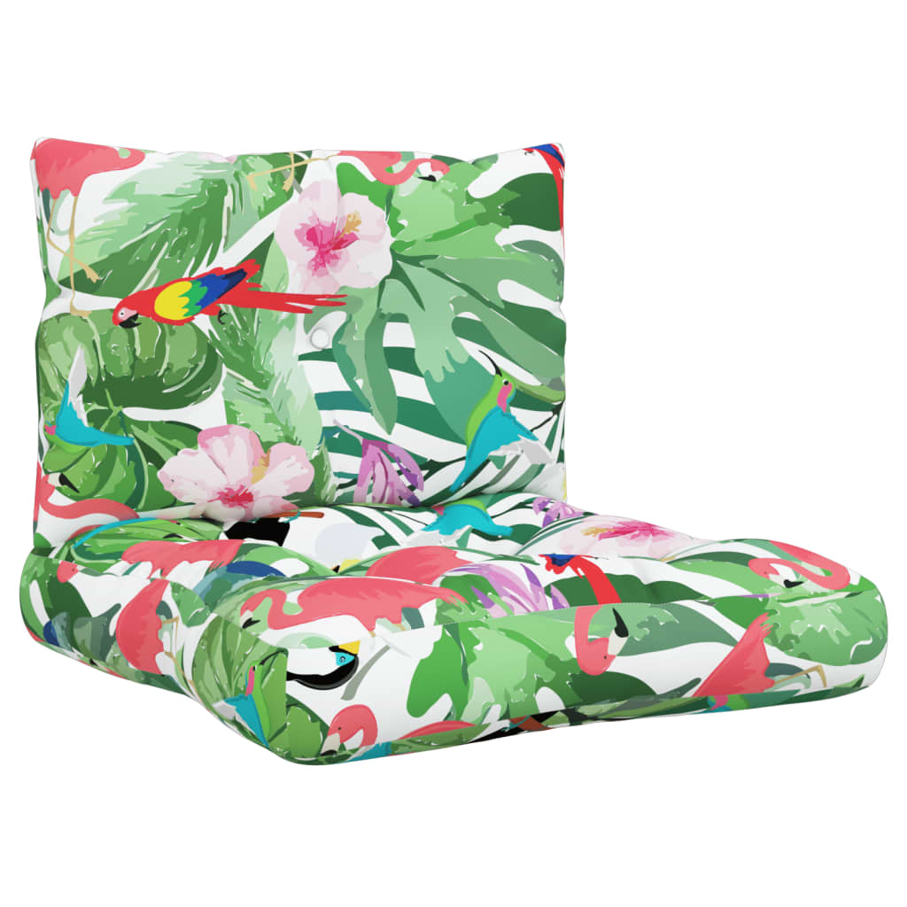 Μαξιλάρια Παλέτας 2 τεμ. Πολύχρωμα από Ύφασμα Oxford