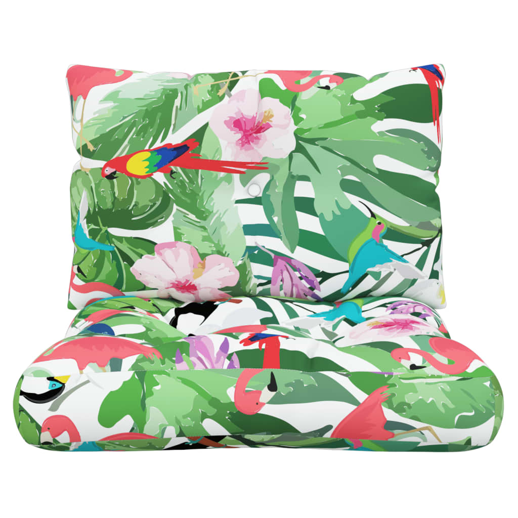 Μαξιλάρια Παλέτας 2 τεμ. Πολύχρωμα από Ύφασμα Oxford