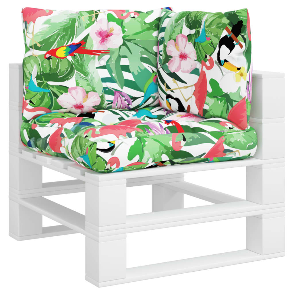 Μαξιλάρια Παλέτας 3 τεμ. Πολύχρωμα από Ύφασμα Oxford - Pakobazaar