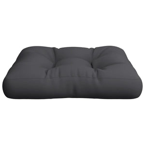 Μαξιλάρι Παλέτας Μαύρο 58 x 58 x 10 εκ. Υφασμάτινο