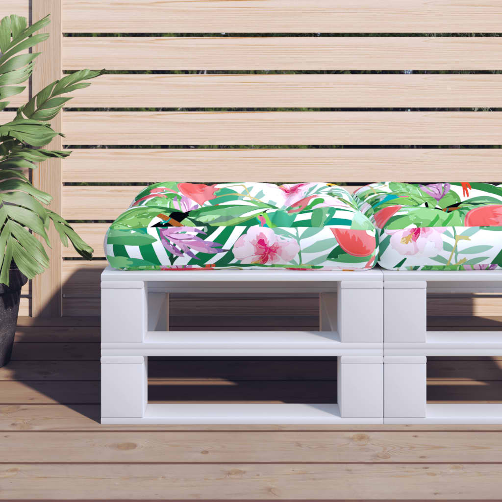 Μαξιλάρι Παλέτας Πολύχρωμο 58 x 58 x 10 εκ. Ύφασμα Oxford - Pakobazaar