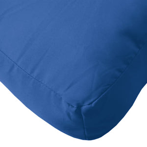 Μαξιλάρια Παλέτας 2 τεμ. Μπλε Υφασμάτινα - Pakobazaar