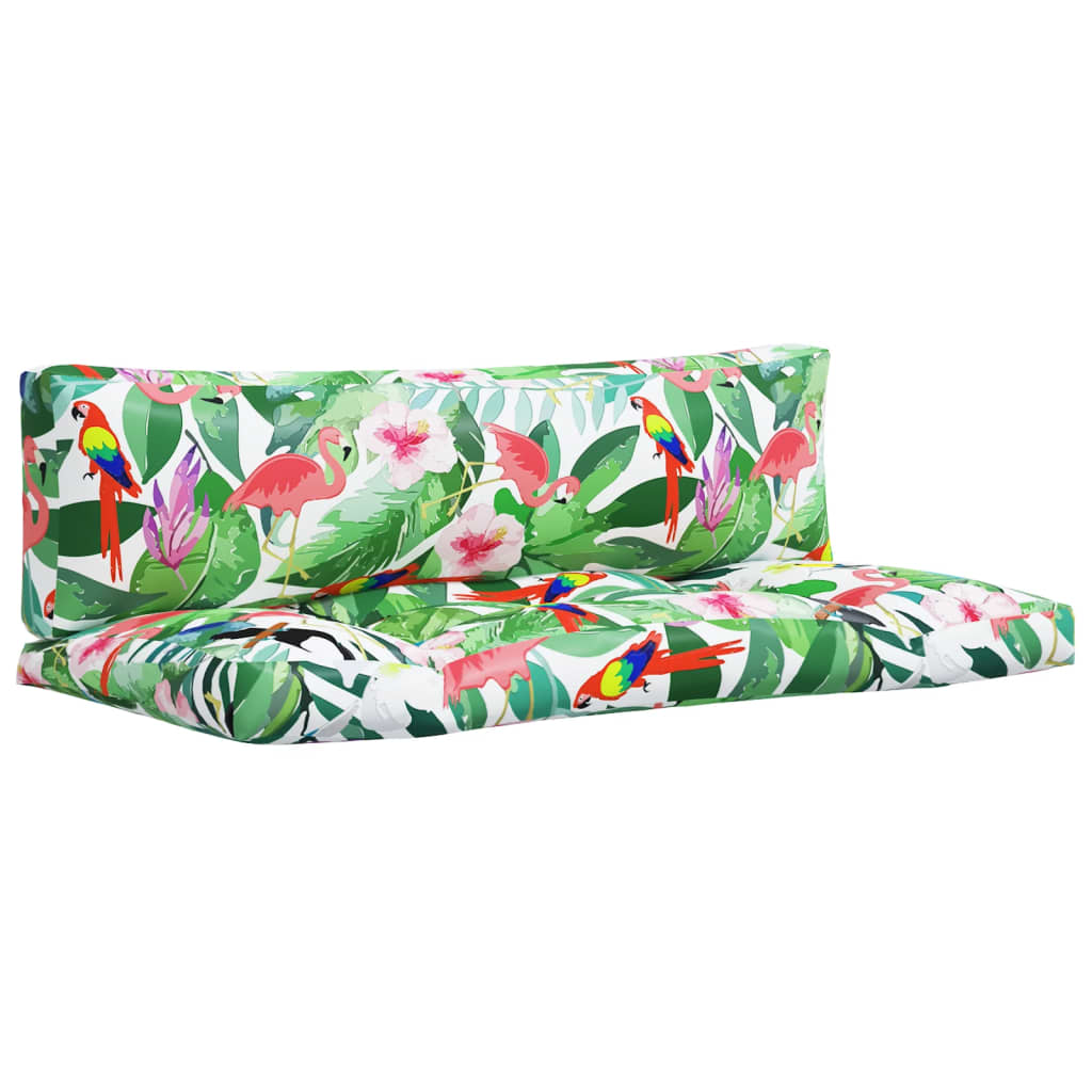 Μαξιλάρια Παλέτας 2 τεμ. Πολύχρωμα από Ύφασμα Oxford - Pakobazaar