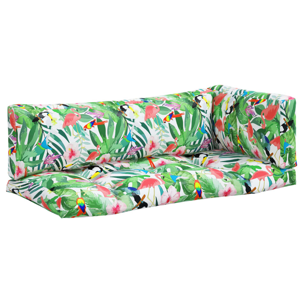 Μαξιλάρια Παλέτας 3 τεμ. Πολύχρωμα από Ύφασμα Oxford - Pakobazaar