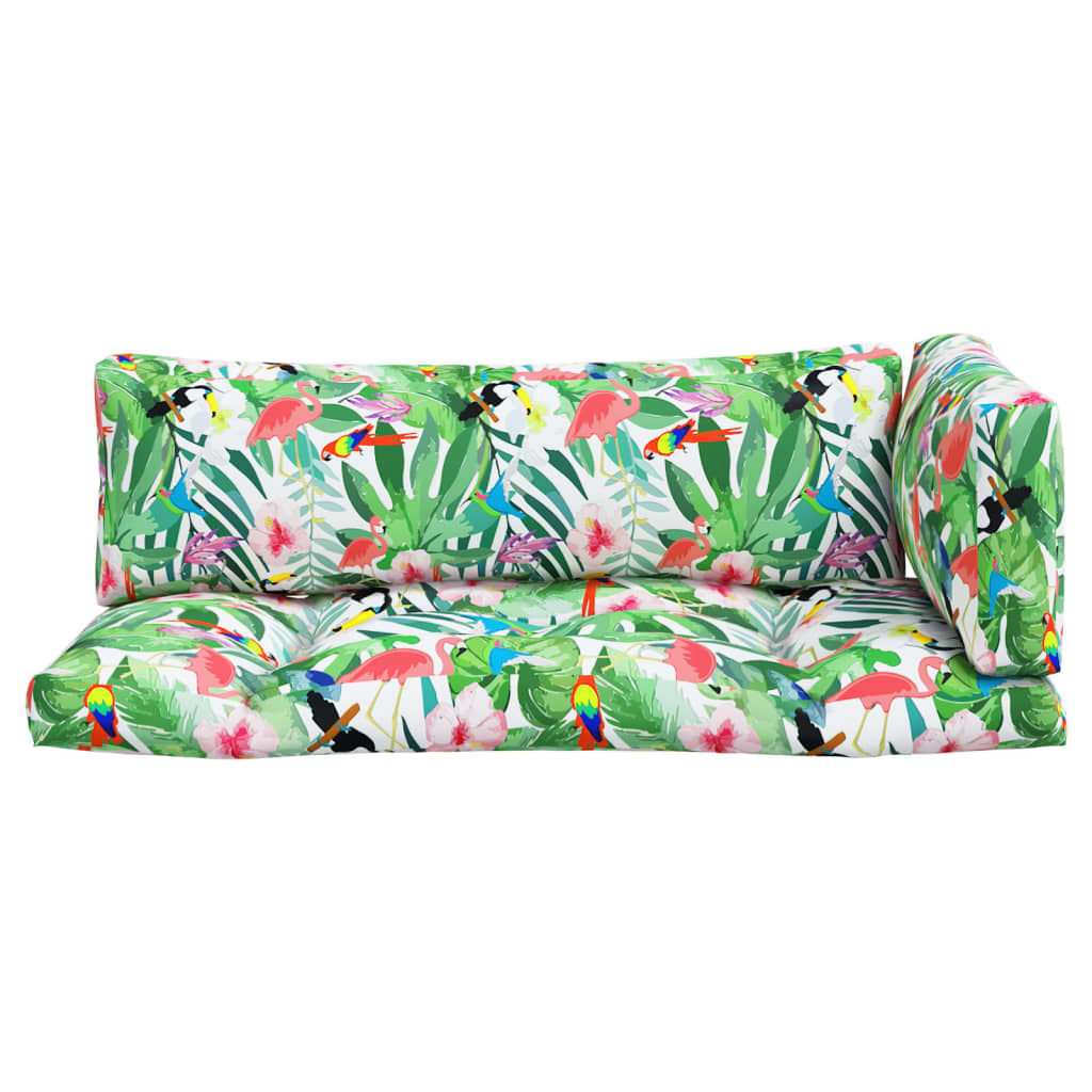 Μαξιλάρια Παλέτας 3 τεμ. Πολύχρωμα από Ύφασμα Oxford - Pakobazaar