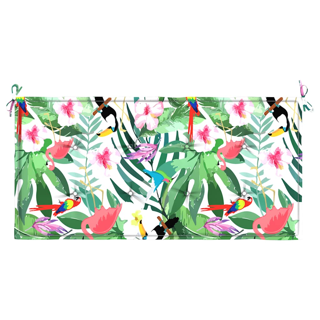 Μαξιλάρι Πάγκου Κήπου Πολύχρωμο 120x50x4 εκ. Ύφασμα Oxford