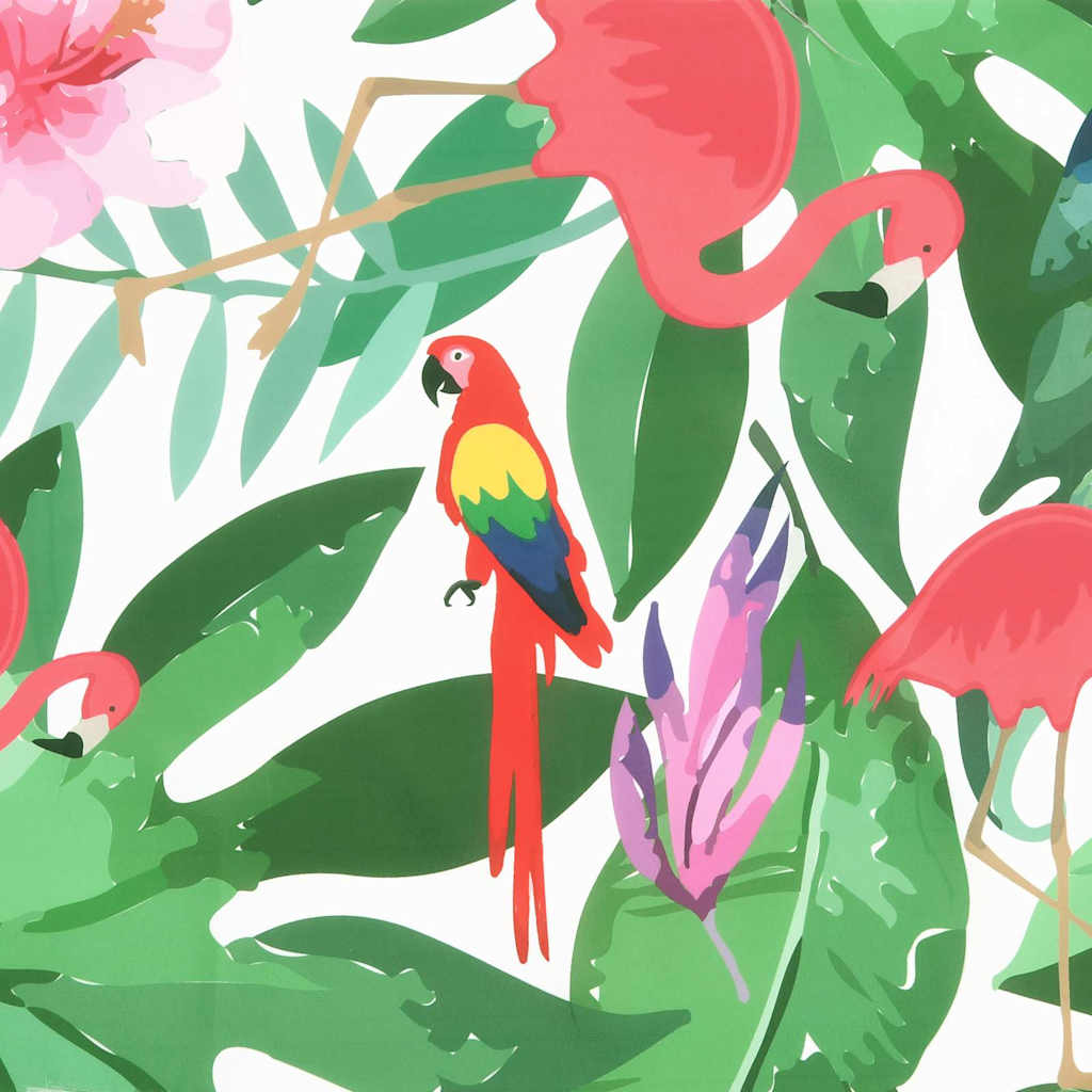 Pad για Παγκάκι Floral Πολύχρωμο 150 x 50 x 3 cm Ύφασμα Όξφορντ