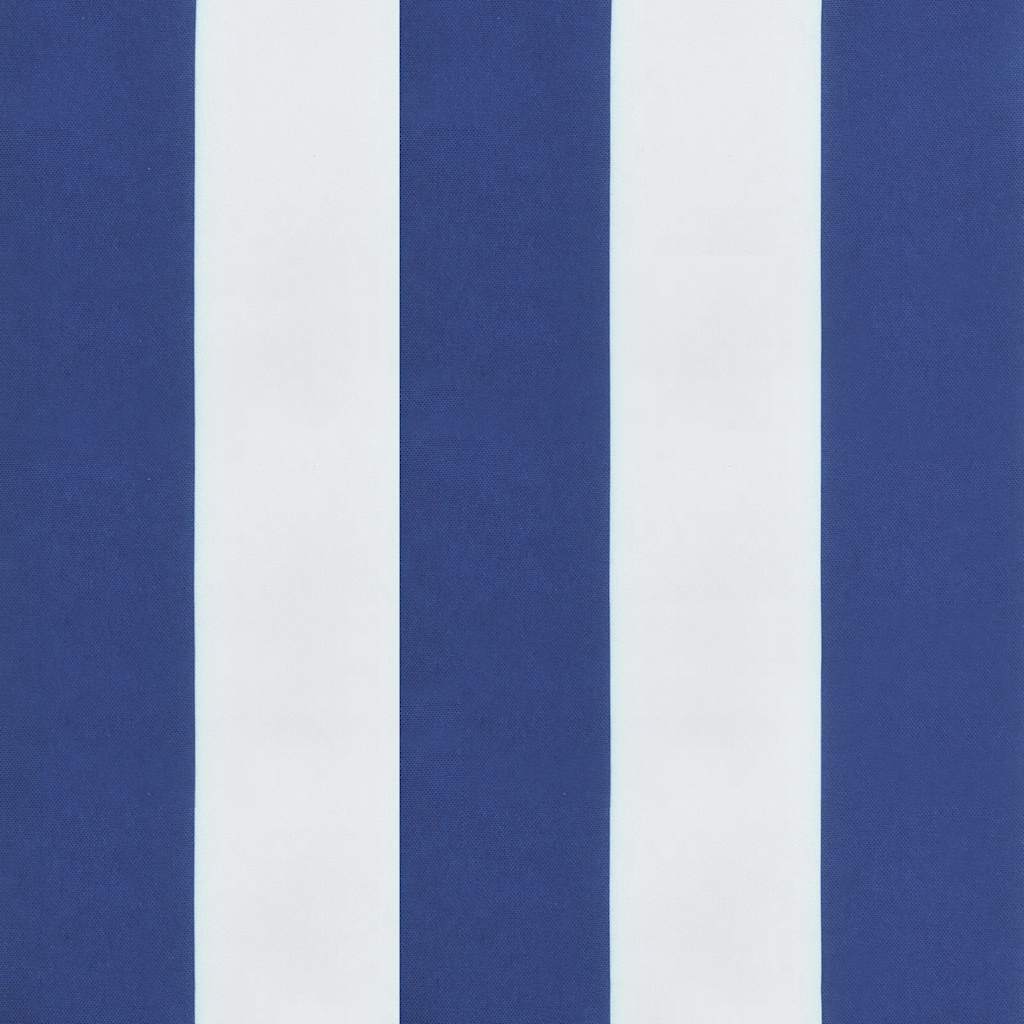 Μαξιλάρι Ξαπλώστρας Μπλε & Λευκό Ριγέ από Ύφασμα Oxford