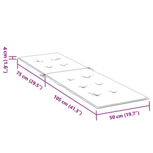 Μαξιλάρι Ξαπλώστρας Πολύχρωμο από Ύφασμα Oxford