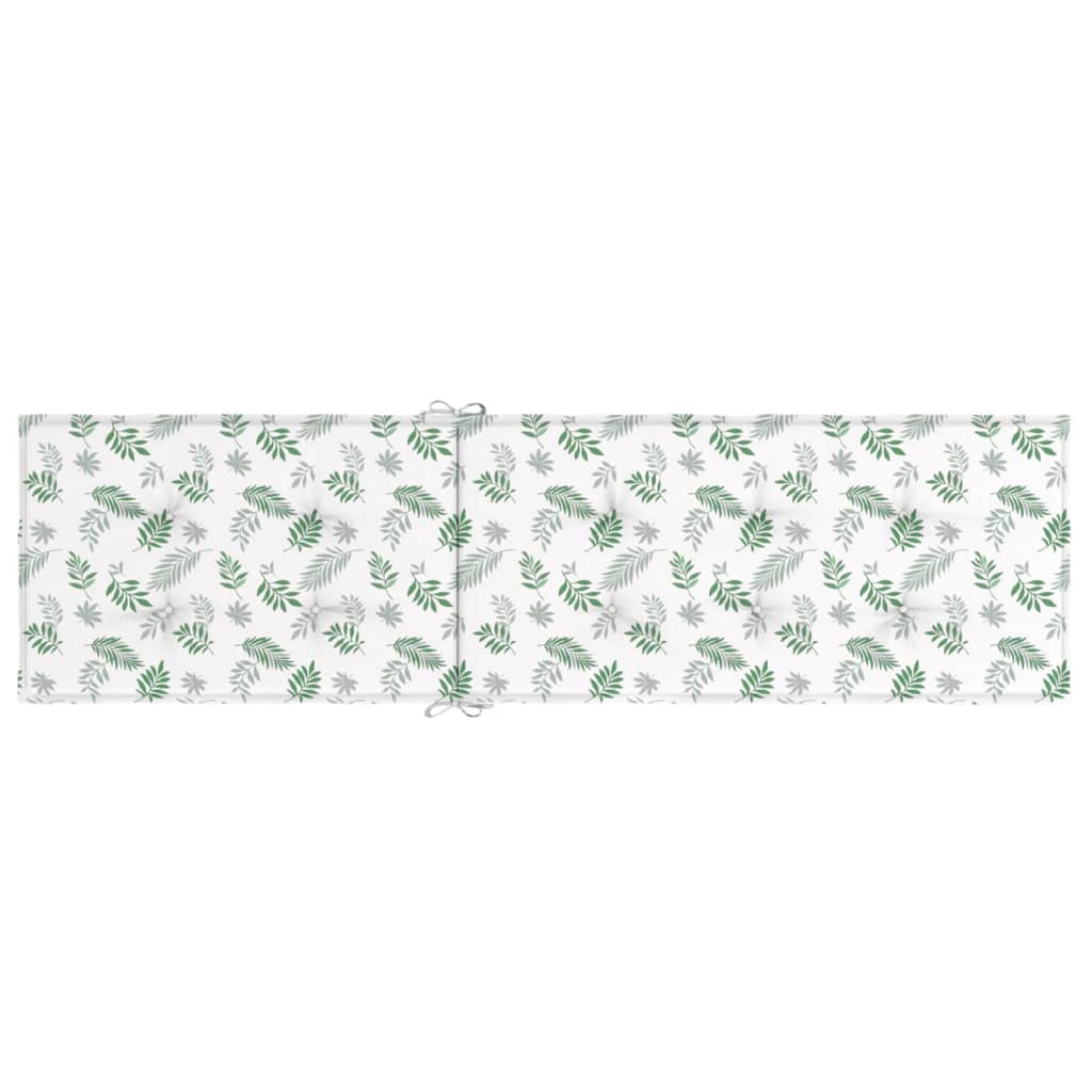 Μαξιλάρι Ξαπλώστρας με Σχέδιο Φύλλων από Ύφασμα Oxford