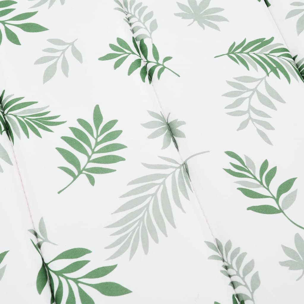 Μαξιλάρι Ξαπλώστρας με Σχέδιο Φύλλων από Ύφασμα Oxford