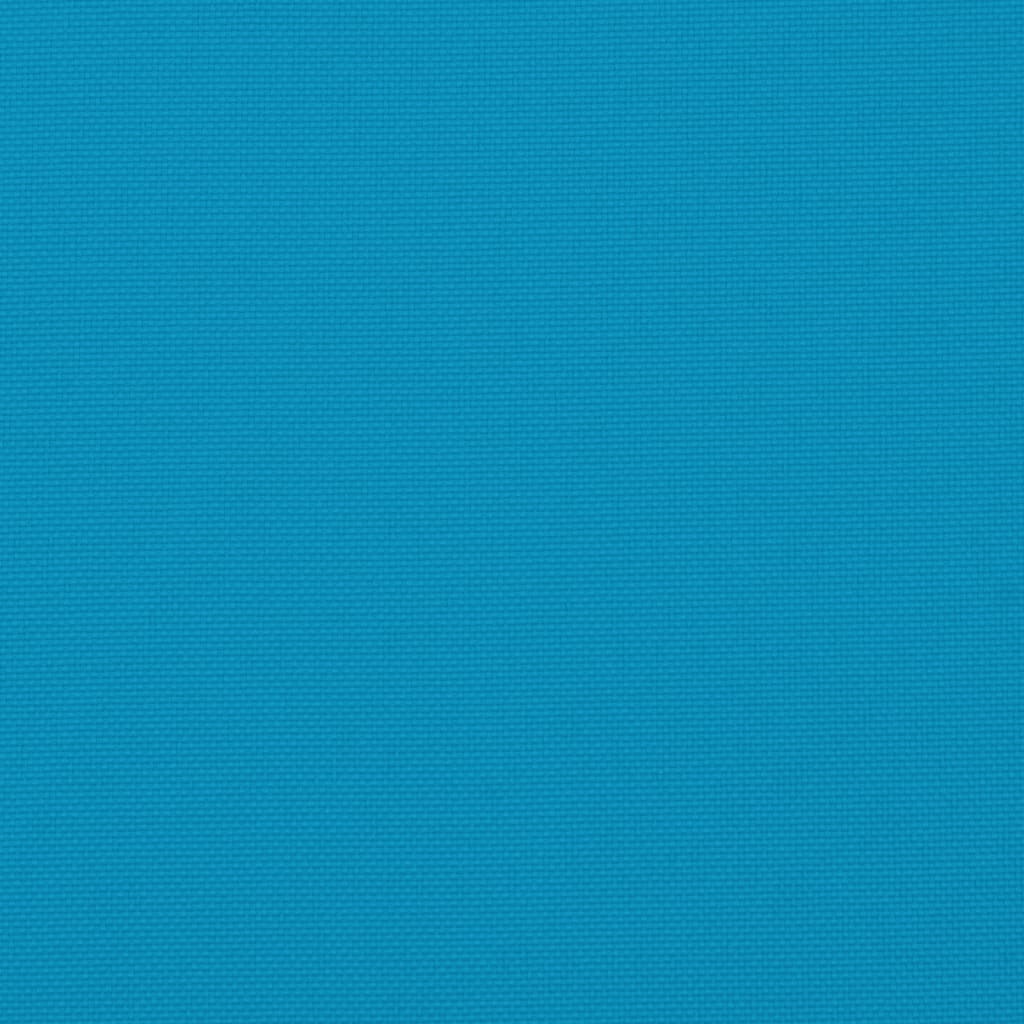 Μαξιλάρια Καρέκλας 6 τεμ. Αν. Μπλε 40 x 40 x 7 εκ. Υφασμάτινα