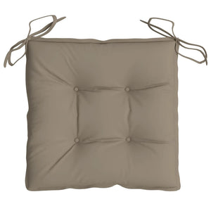 Μαξιλάρια Παλέτας Κήπου 2 τεμ. Taupe 50x50x7 εκ. Oxford Ύφασμα
