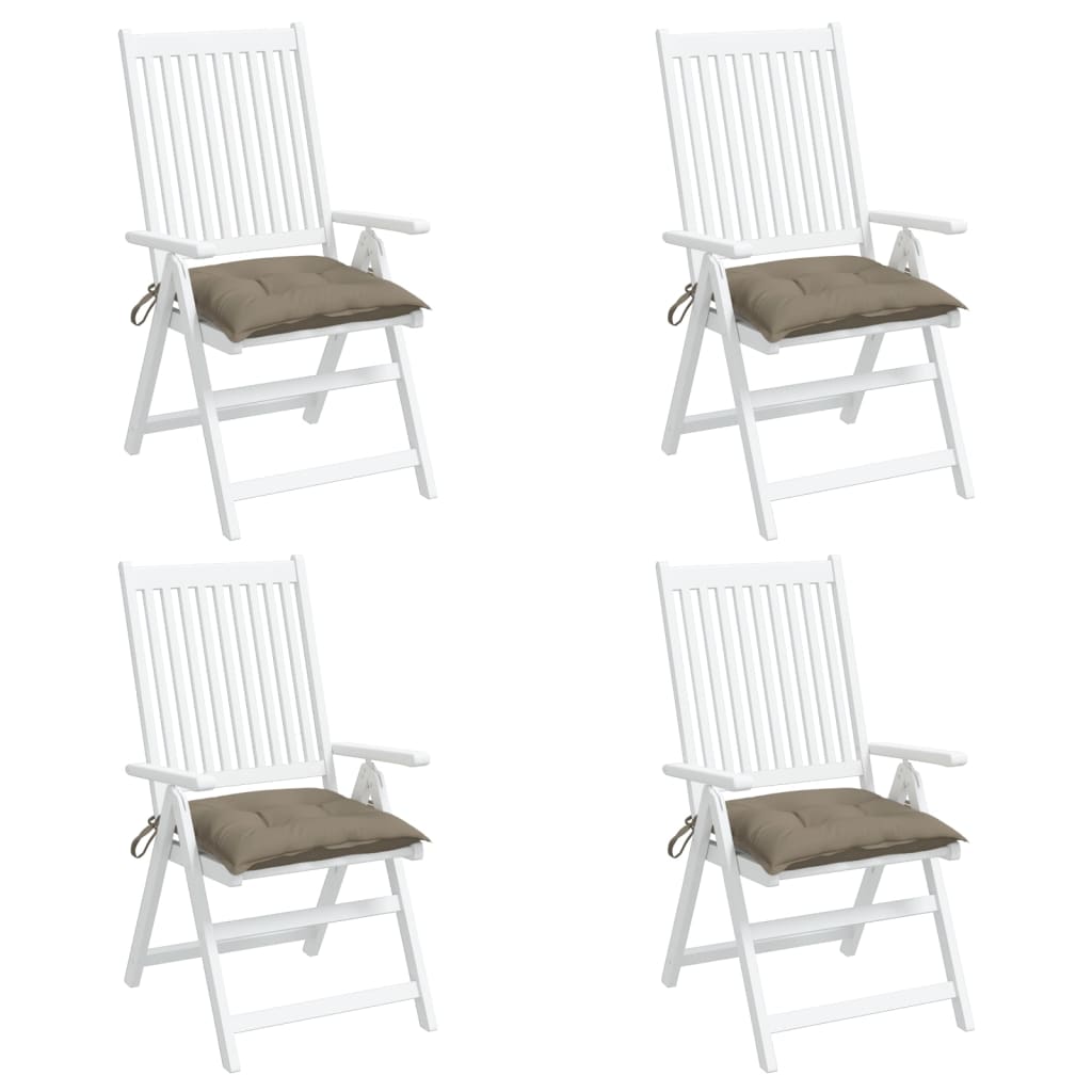 Μαξιλάρια Παλέτας Κήπου 4 τεμ. Taupe 50x50x7 εκ. Oxford Ύφασμα