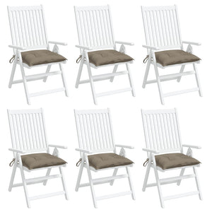 Μαξιλάρια Παλέτας Κήπου 6 τεμ. Taupe 50x50x7 εκ. Oxford Ύφασμα