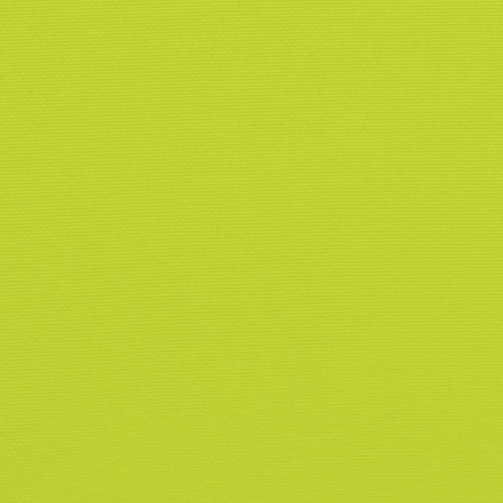 Μαξιλάρια Παλέτας 2 τεμ. Έντονο Πράσινο 50x50x7 εκ. Υφασμάτινα