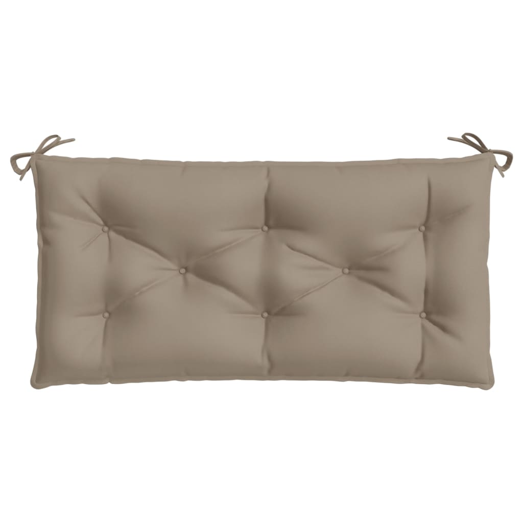 Μαξιλάρι Πάγκου Κήπου Taupe 100x50x7 εκ. Ύφασμα Oxford