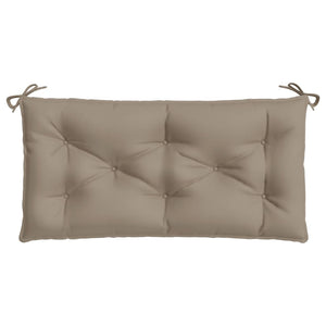 Μαξιλάρι Πάγκου Κήπου Taupe 100x50x7 εκ. Ύφασμα Oxford