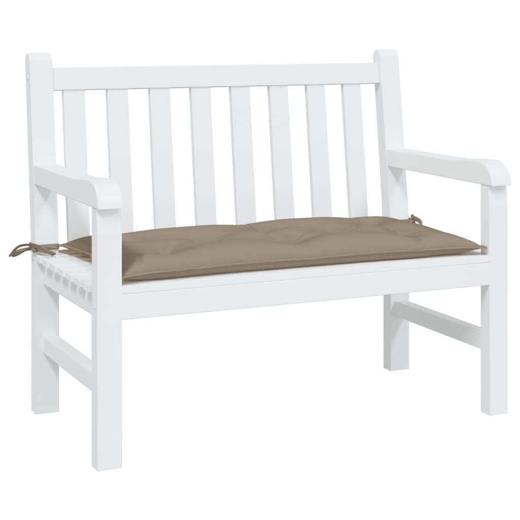 Μαξιλάρι Πάγκου Κήπου Taupe 100x50x7 εκ. Ύφασμα Oxford