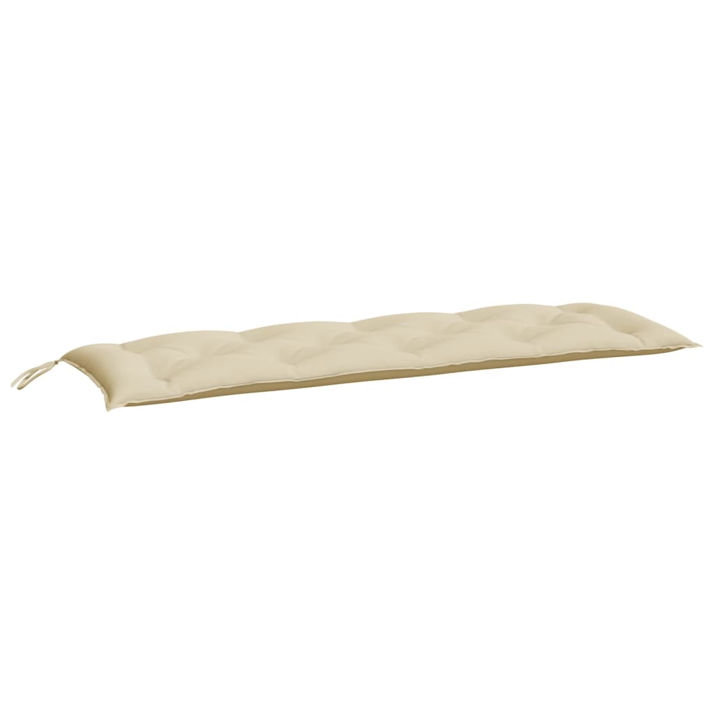 Μαξιλάρι Πάγκου Κήπου Μπεζ 150x50x7 εκ. Ύφασμα Oxford - Pakobazaar