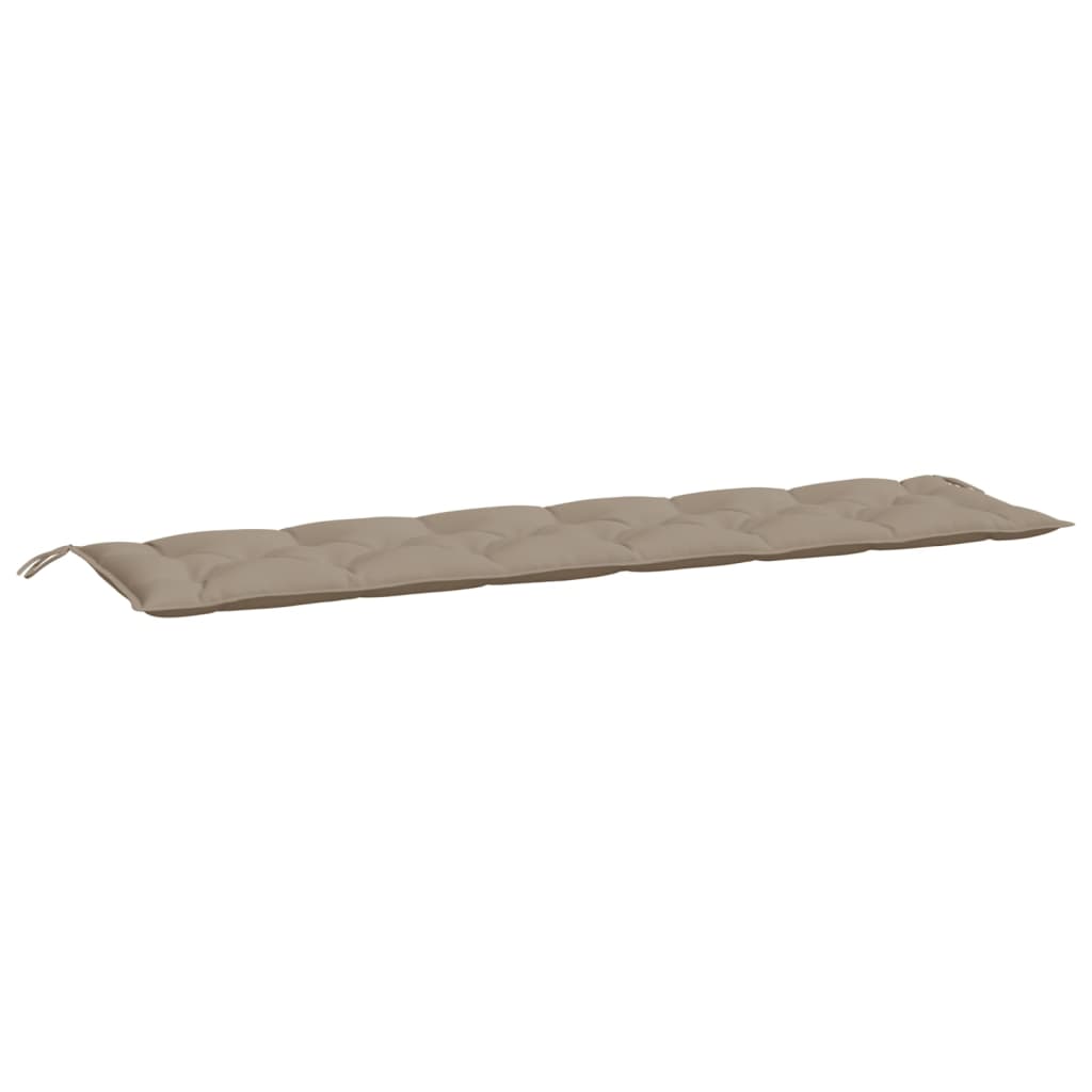 Μαξιλάρι Πάγκου Κήπου Taupe 200x50x7 εκ. Ύφασμα Oxford