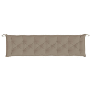 Μαξιλάρι Πάγκου Κήπου Taupe 200x50x7 εκ. Ύφασμα Oxford