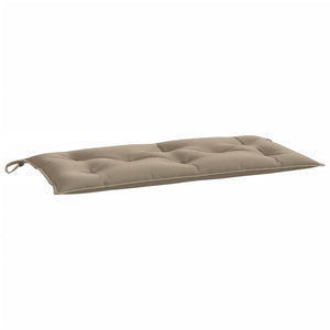 Μαξιλάρια Πάγκου Κήπου 2 τεμ. Taupe 100x50x7cm Ύφασμα Oxford