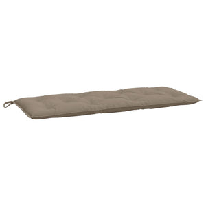 Μαξιλάρια Πάγκου Κήπου 2 τεμ. Taupe 120x50x7cm Ύφασμα Oxford