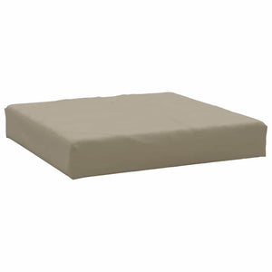 Μαξιλάρια Παλέτας 2 τεμ. Taupe Ύφασμα Oxford