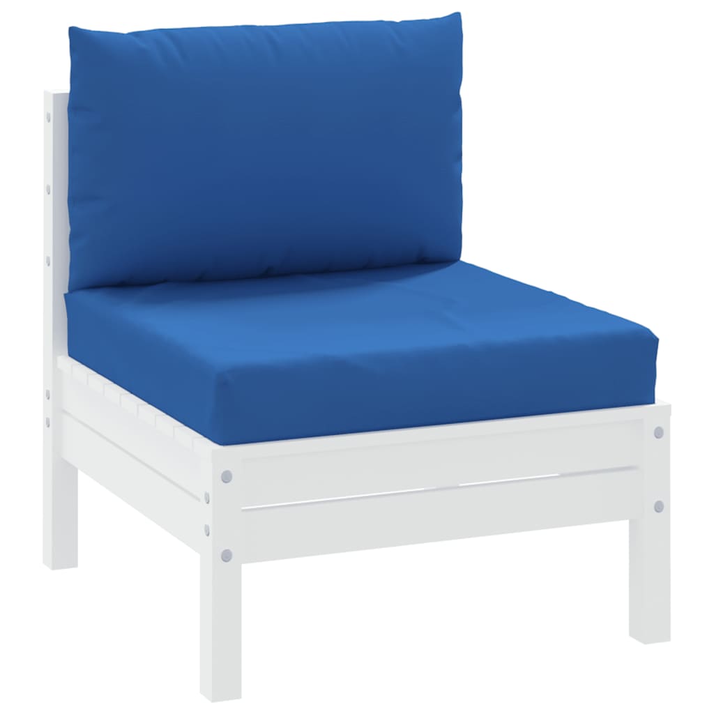Μαξιλάρια Παλέτας 2 τεμ. Μπλε από Ύφασμα Oxford - Pakobazaar
