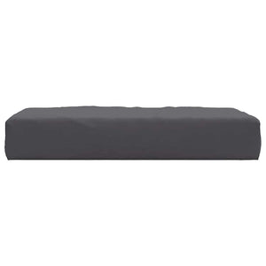 Μαξιλάρι Παλέτας Ανθρακί 60x60x9,5 εκ. Ύφασμα Oxford - Pakobazaar