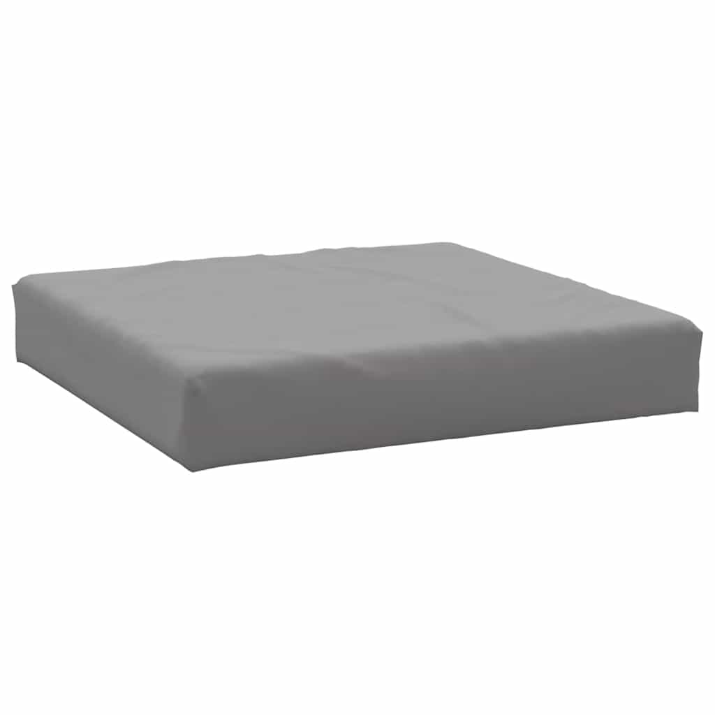 Μαξιλάρι Παλέτας Γκρι 60x60x9,5 εκ. Ύφασμα Oxford - Pakobazaar