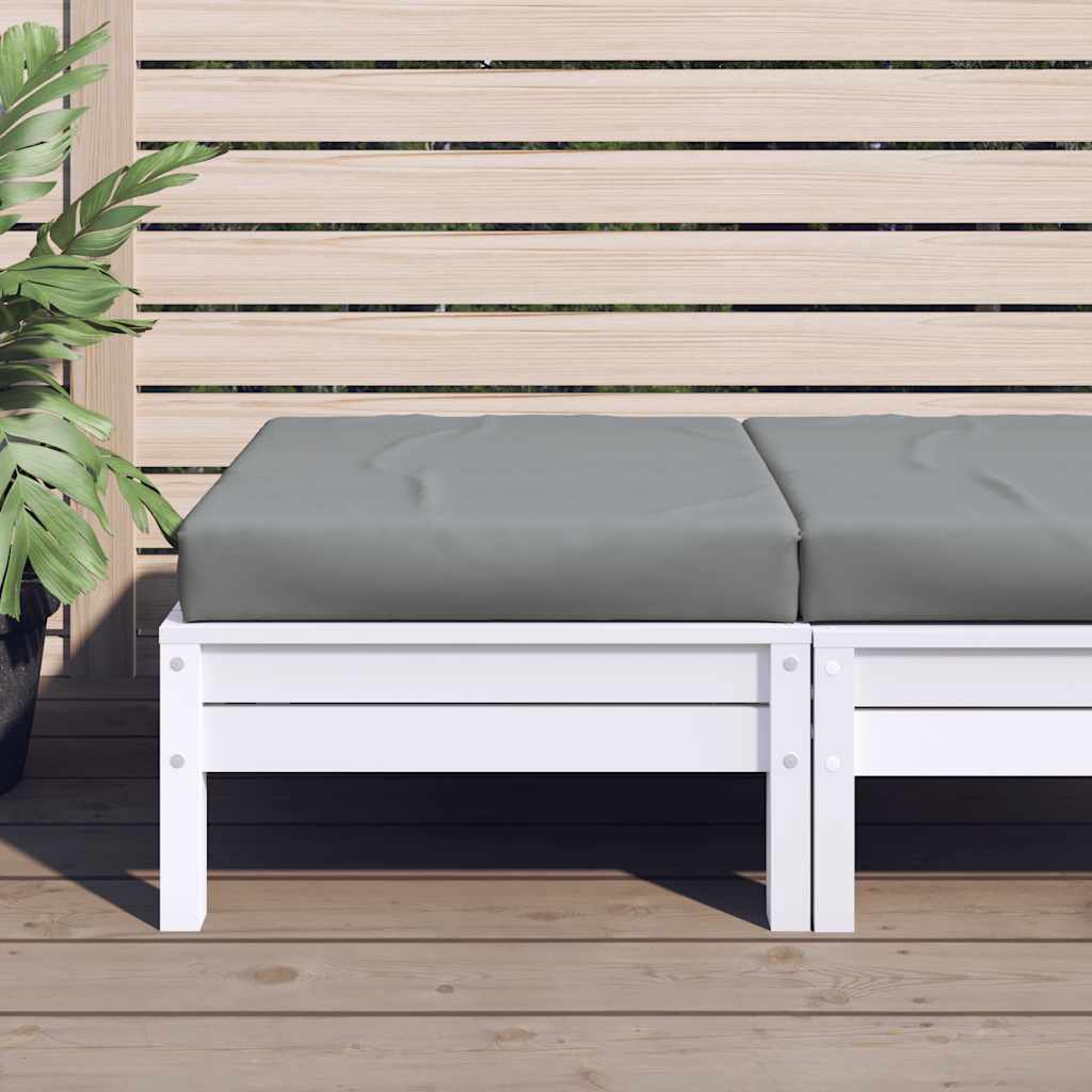 Μαξιλάρι Παλέτας Γκρι 60x60x9,5 εκ. Ύφασμα Oxford - Pakobazaar