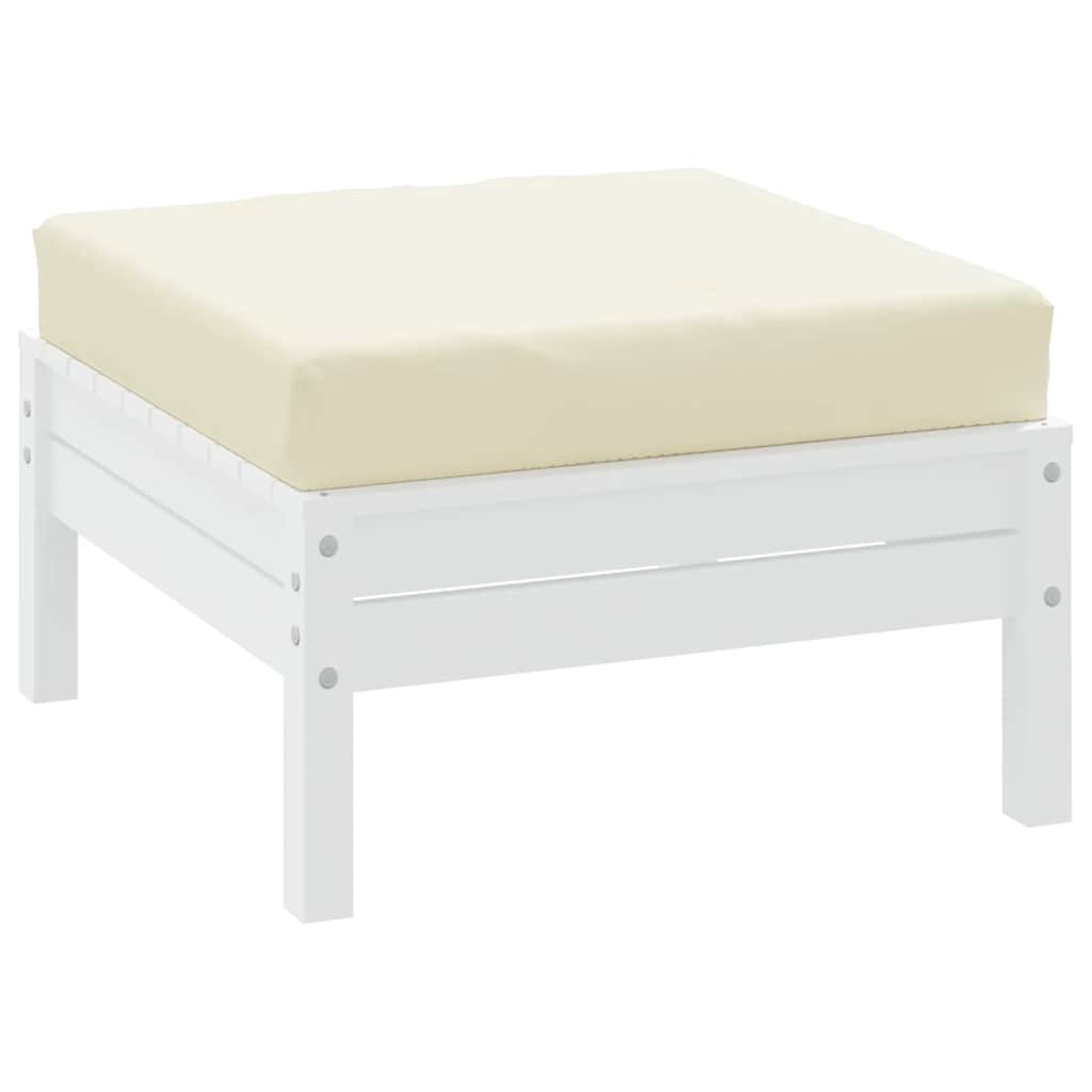 Μαξιλάρι Παλέτας Κρεμ 60x60x9,5 εκ. Ύφασμα Oxford