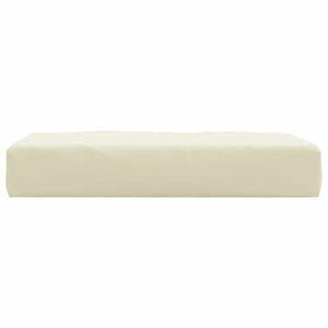 Μαξιλάρι Παλέτας Κρεμ 60x60x9,5 εκ. Ύφασμα Oxford