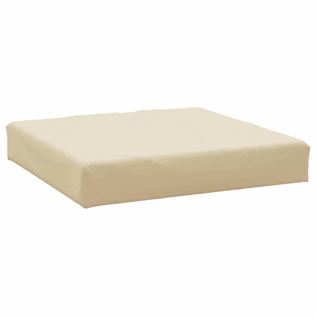 Μαξιλάρια Παλέτας Μπεζ 60 x 60 x 8 εκ. από Ύφασμα Oxford - Pakobazaar