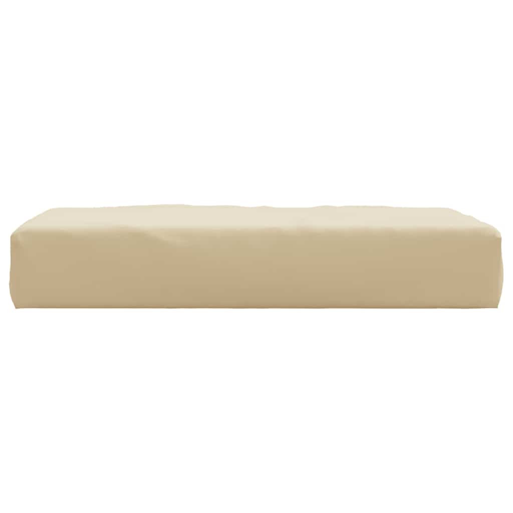 Μαξιλάρια Παλέτας Μπεζ 60 x 60 x 8 εκ. από Ύφασμα Oxford - Pakobazaar