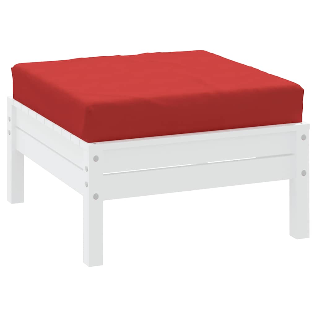 Μαξιλάρι Παλέτας Κόκκινο 60x60x9,5 εκ. Ύφασμα Oxford - Pakobazaar