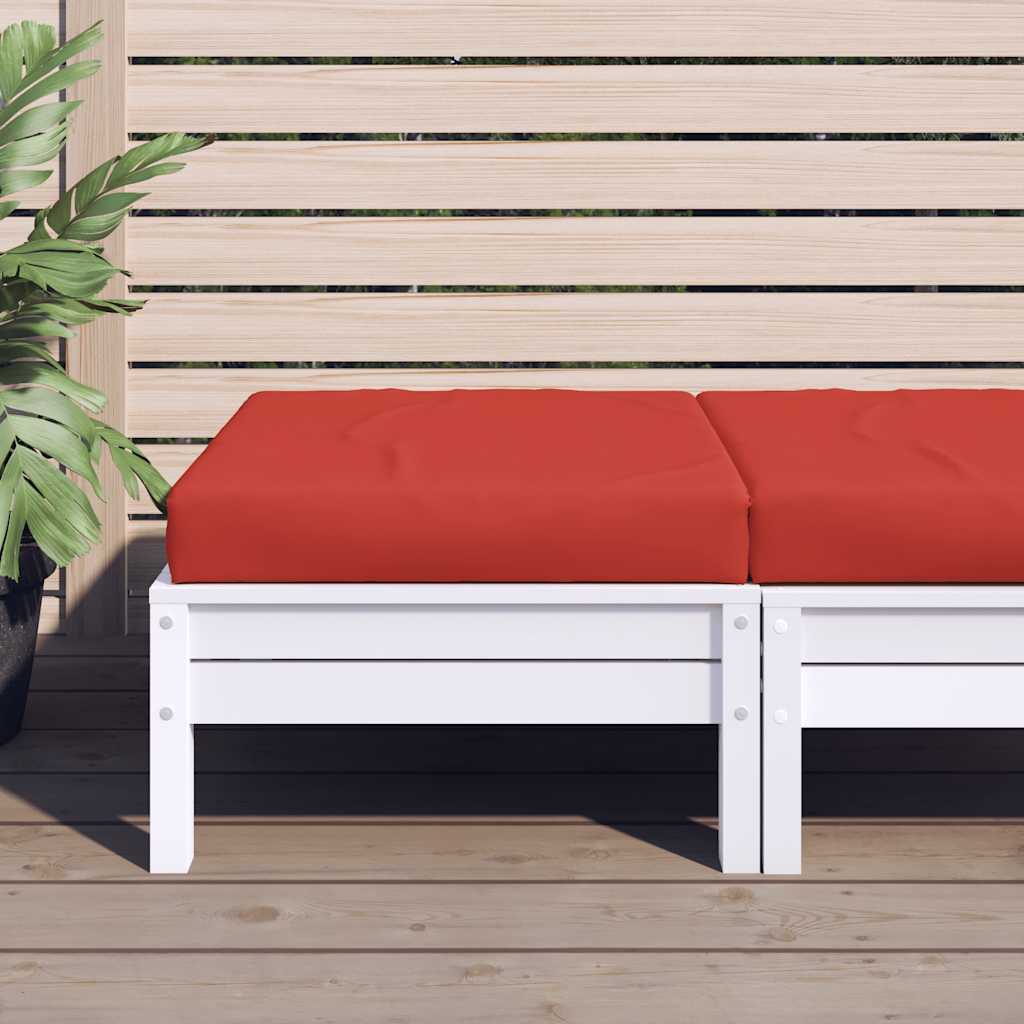 Μαξιλάρι Παλέτας Κόκκινο 60x60x9,5 εκ. Ύφασμα Oxford - Pakobazaar
