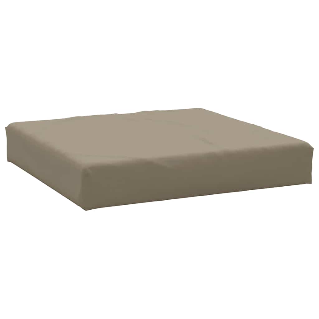 Μαξιλάρια Παλέτας Taupe 60x60x9,5 εκ. από Ύφασμα Oxford - Pakobazaar