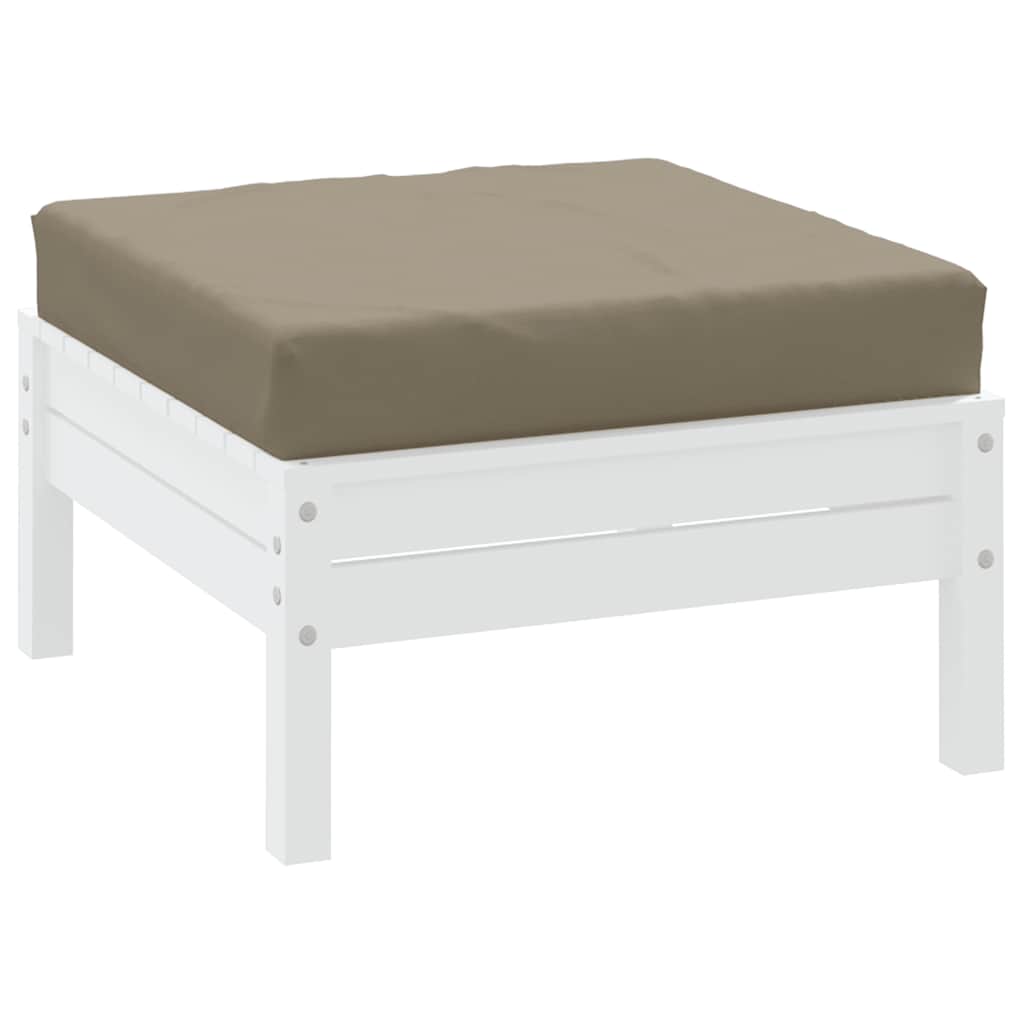 Μαξιλάρια Παλέτας Taupe 60x60x9,5 εκ. από Ύφασμα Oxford - Pakobazaar