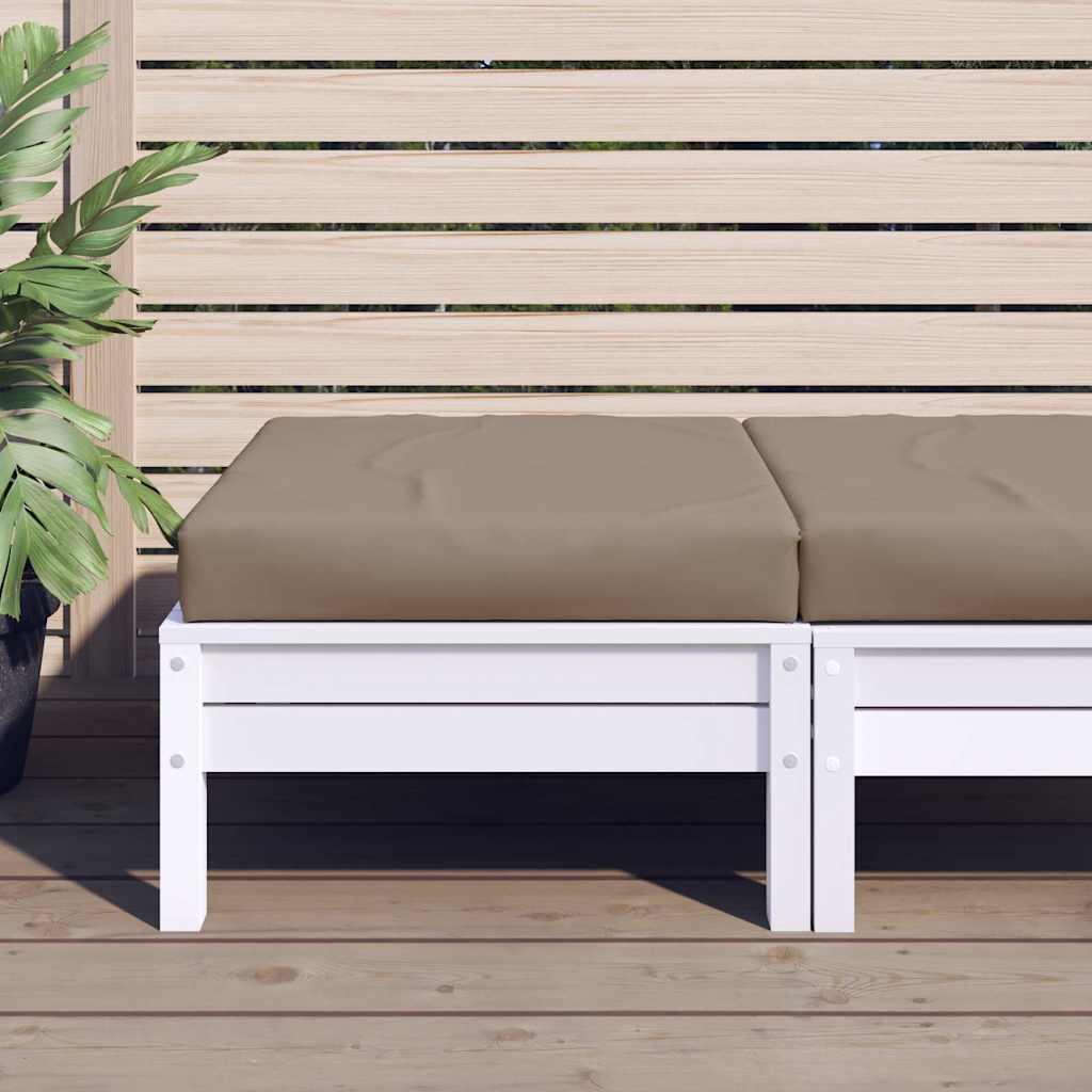 Μαξιλάρια Παλέτας Taupe 60x60x9,5 εκ. από Ύφασμα Oxford - Pakobazaar