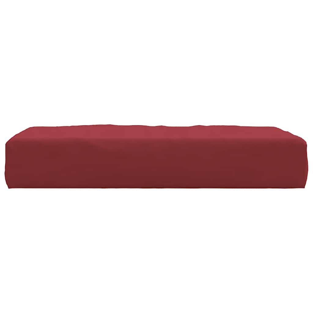 Μαξιλάρι Παλέτας Μπορντό 60x60x9,5 εκ. Ύφασμα Oxford - Pakobazaar