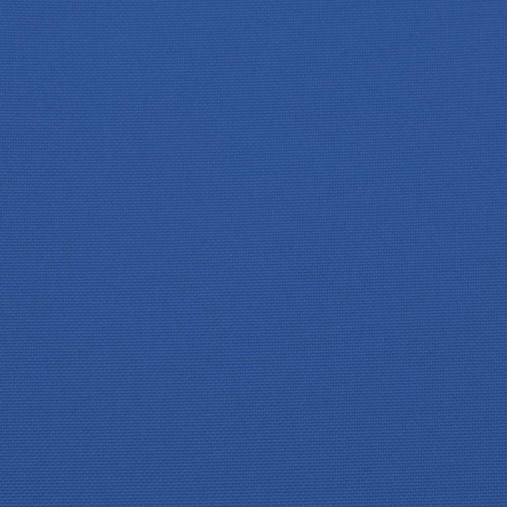 Μαξιλάρια για καρέκλες Μονόχρωμο 2 pcs Μπλε 58 x 77 x 4,5 εκ