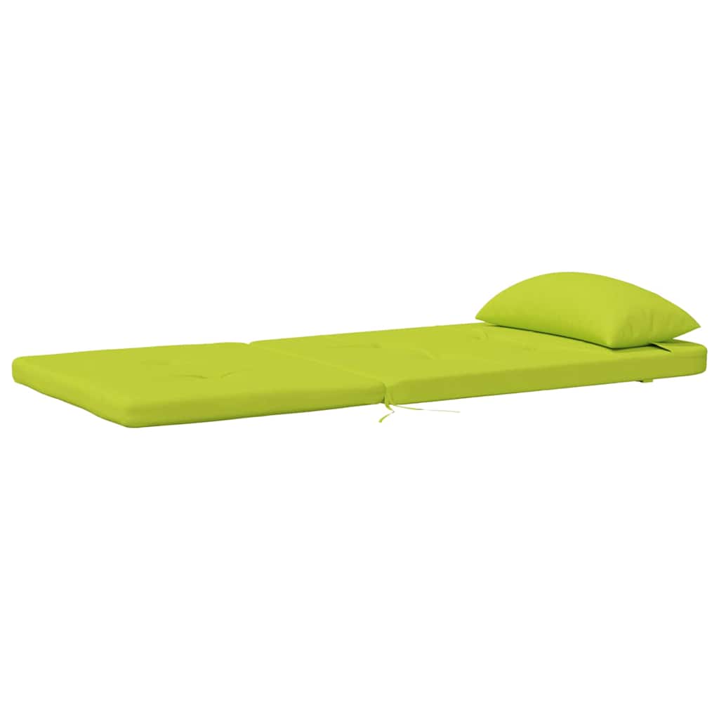 Μαξιλάρια για καρέκλες 2 pcs Φωτεινό Πράσινο 58 x 77 x 4,5 εκ
